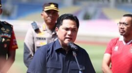 Ketua Umum PSSI yang juga Menteri BUMN Erick Thohir. (Dok. Kementerian BUMN)
