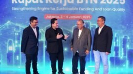 Rapat Kerja (Raker) BTN tahun 2025 di Jakarta, Jumat (3/1/2024). (Dok BTN)