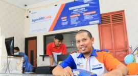 Melalui jaringan AgenBRILink yang tersebar di seluruh Indonesia, BRI terus memperkuat komitmennya dalam memberikan solusi keuangan nasional. (Dok. BRI)