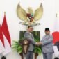 Konferensi pers Presiden RI, Prabowo Subianto usai pertemuan dengan PM Jepang Shigeru Ishiba, di Istana Bogor. (Dok. Tim Media Prabowo)