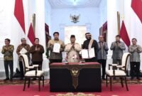 BTN menegaskan komitmen perseroan untuk mendukung hadapan Presiden Prabowo Subianto. Tiga Juta Rumah di hadapan Presiden Prabowo Subianto. (Dok. BTN)

