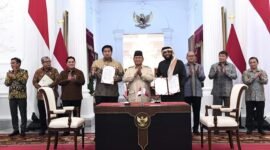 BTN menegaskan komitmen perseroan untuk mendukung hadapan Presiden Prabowo Subianto. Tiga Juta Rumah di hadapan Presiden Prabowo Subianto. (Dok. BTN)

