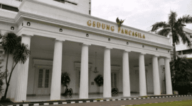 Gedung Kementerian Luar Negeri. (Dok. kemenparekraf.go.id)
