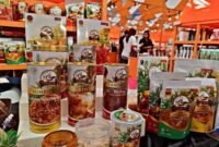 Abon Cap Koki, salah satu merek makanan khas Purbalingga yang berpartisipasi dalam gelaran BRI UMKM EXPO(RT) 2025. (Dok. BRI)