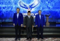 Presiden RI Prabowo Subianto pada Penutupan Kongres VI DPP Partai Demokrat di Jakarta. (Dok. Tim Media Prabowo)