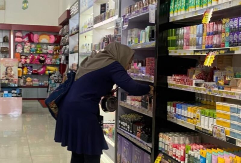 Lapak Unique Kosmetik di Kota Malang, Jawa Timur. (Dok. BRI)