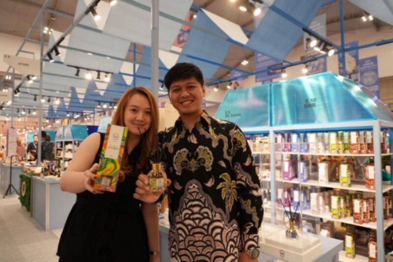 Deddy Suwardi, pemilik SWR,  produsen pengharum ruangan asal Jakarta yang berhasil harumkan nama Indonesia di kancah internasional. (Dok. BRI)