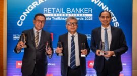 PT Bank Rakyat Indonesia (Persero) Tbk atau BRI berhasil meraih lima penghargaan global dalam ajang Retail Banker International (RBI) Asia Trailblazer Awards 2025. (Dok. BRI)