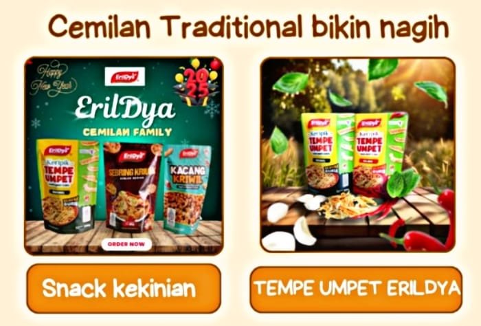 Erildya Cemilan Family. (Dok. BRI)