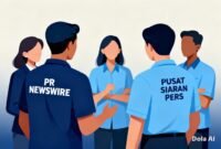 Kolaborasi PR Newswire–PSPI menjadi langkah strategis dalam meningkatkan penyebaran informasi korporasi. (Dok. Kreasi Cici AI)